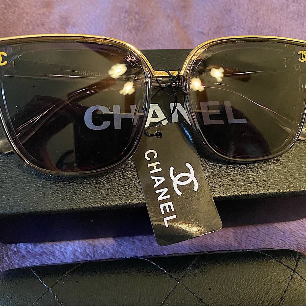 Chanel sunglasses brand new with tags.